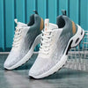 Men's Breathable Mesh Cushion Running Shoes – Non-Slip Lightweight Athletic Sneakers Gym & Walking-Tenis Para Hombre
